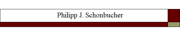 Philipp J. Schonbucher