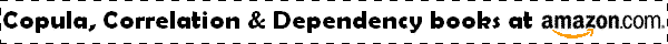 Copula, Correlation & Dependency books at amazon.com